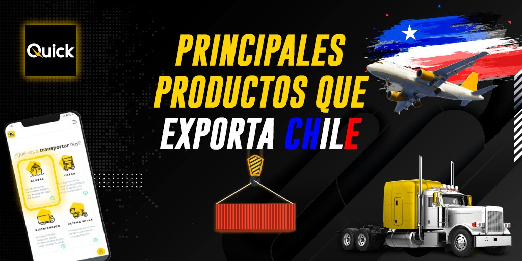 Principales productos que exporta Chile